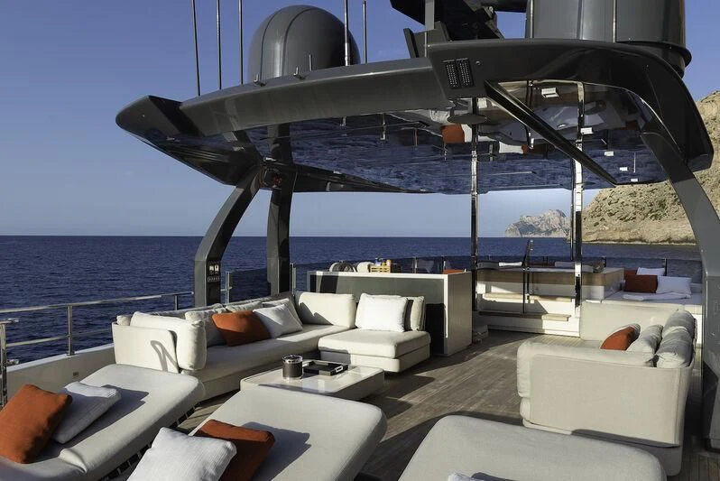 a boat on the water aboard DIANA II Yacht for Sale
