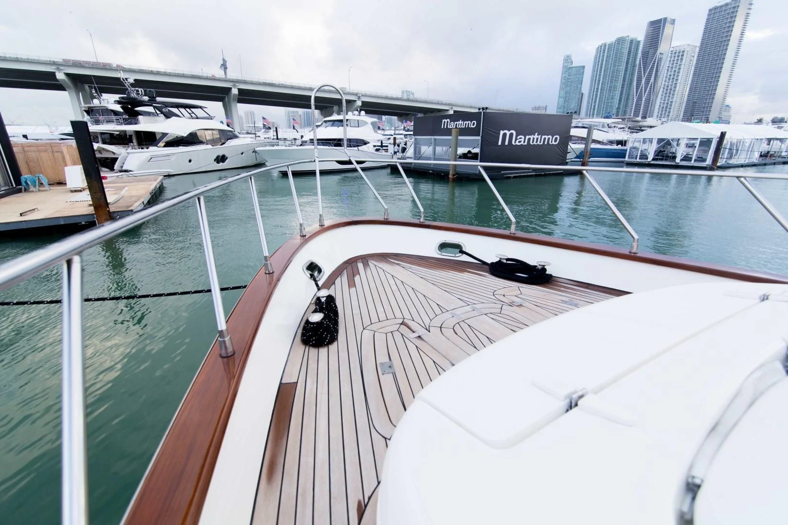 a boat on a body of water aboard ENCHANTED LADY Yacht for Sale