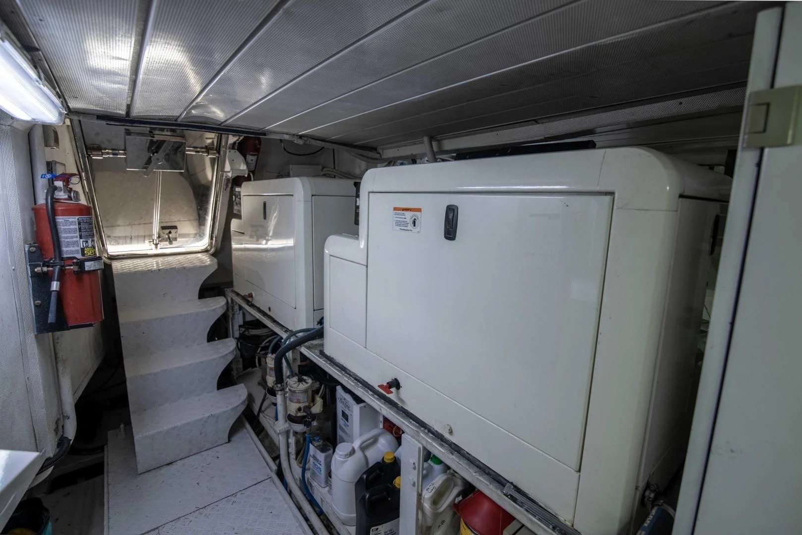 a room with a machine aboard ENCHANTED LADY Yacht for Sale