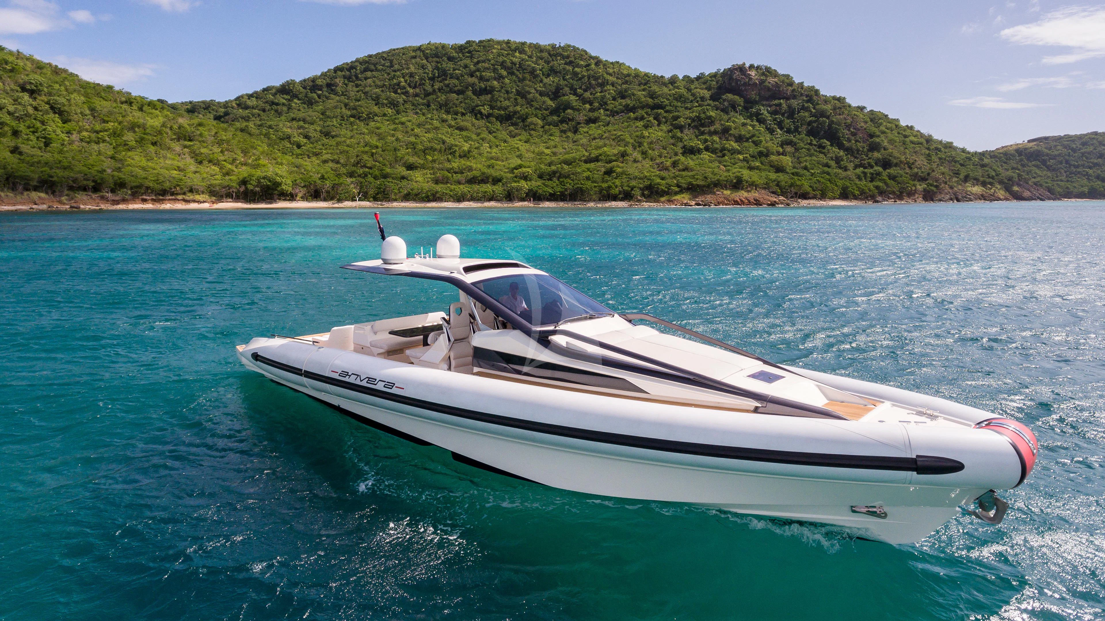 a boat on the water aboard GLADIATOR Yacht for Sale