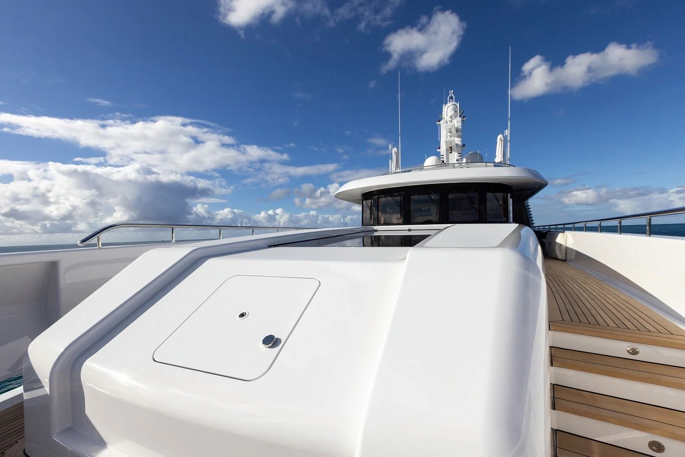 a boat on a body of water aboard GLADIATOR Yacht for Sale