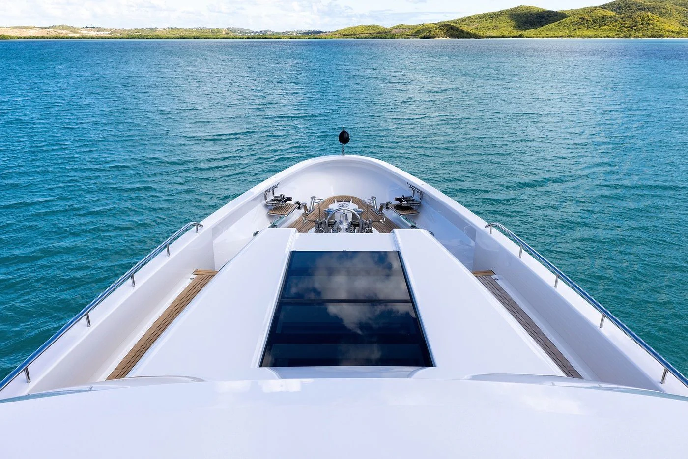 a boat on the water aboard GLADIATOR Yacht for Sale