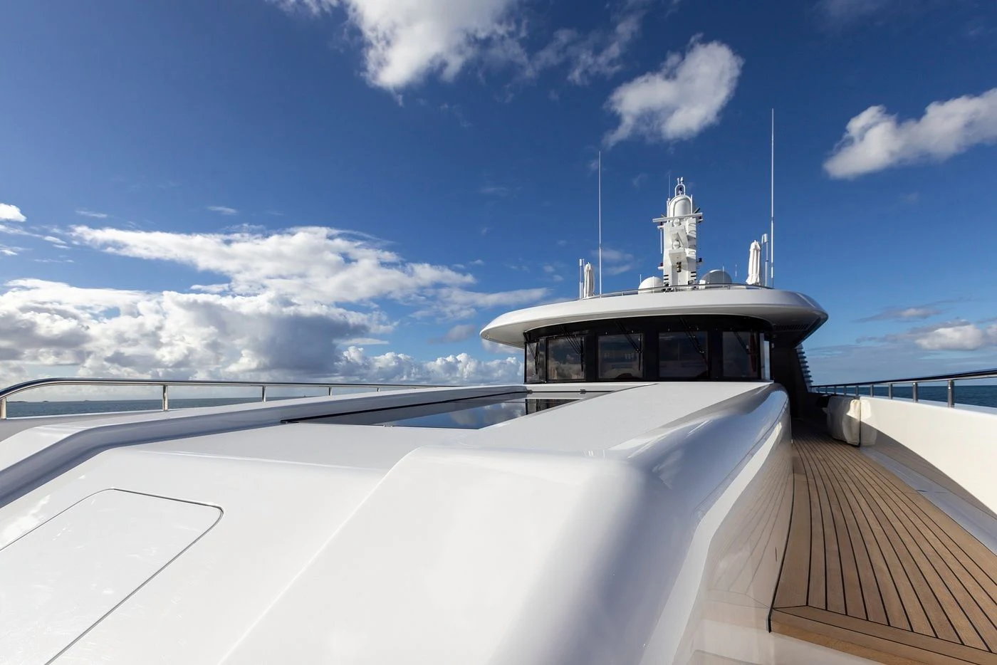 a boat on a body of water aboard GLADIATOR Yacht for Sale