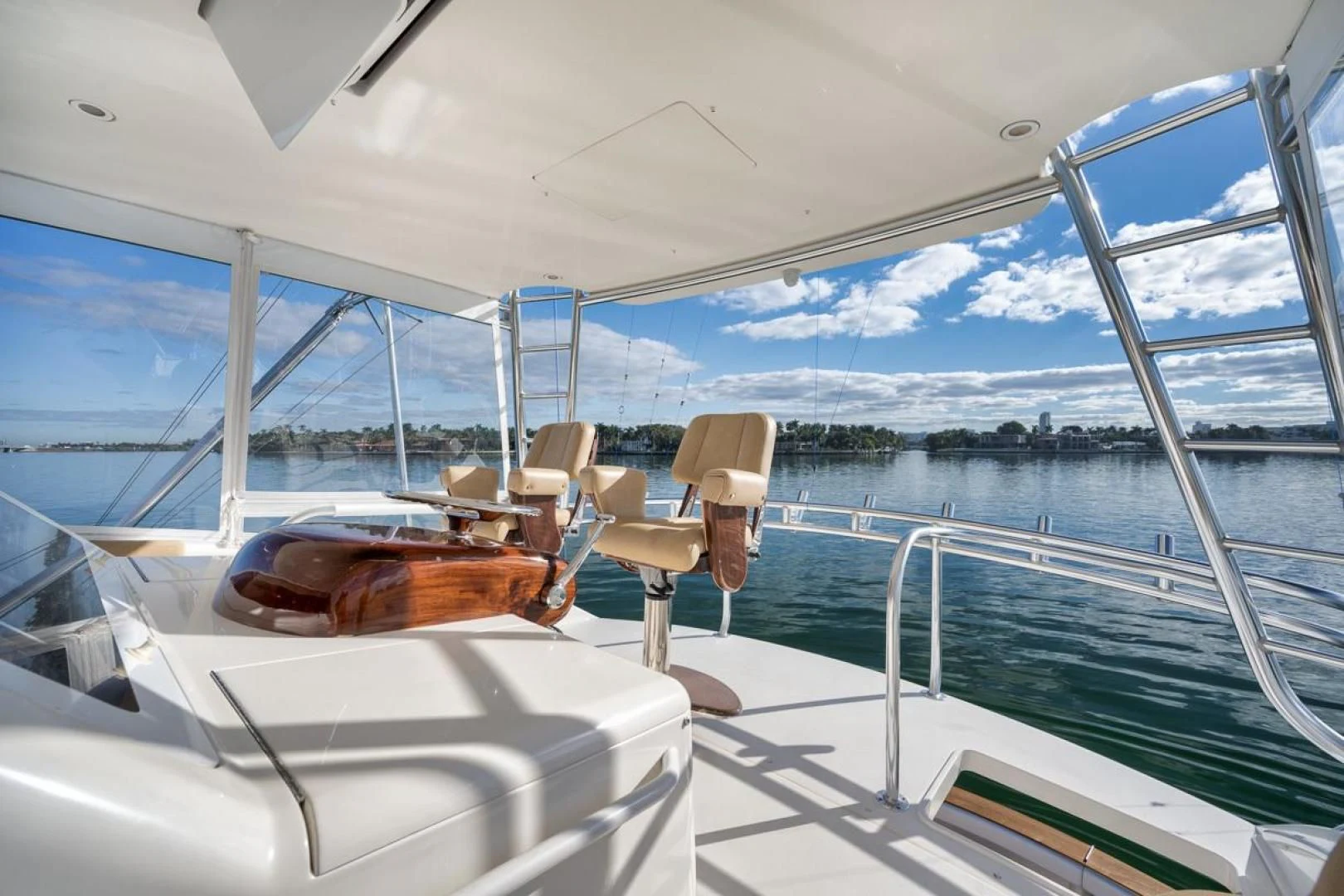 a boat on the water aboard 68 VIKING Yacht for Sale