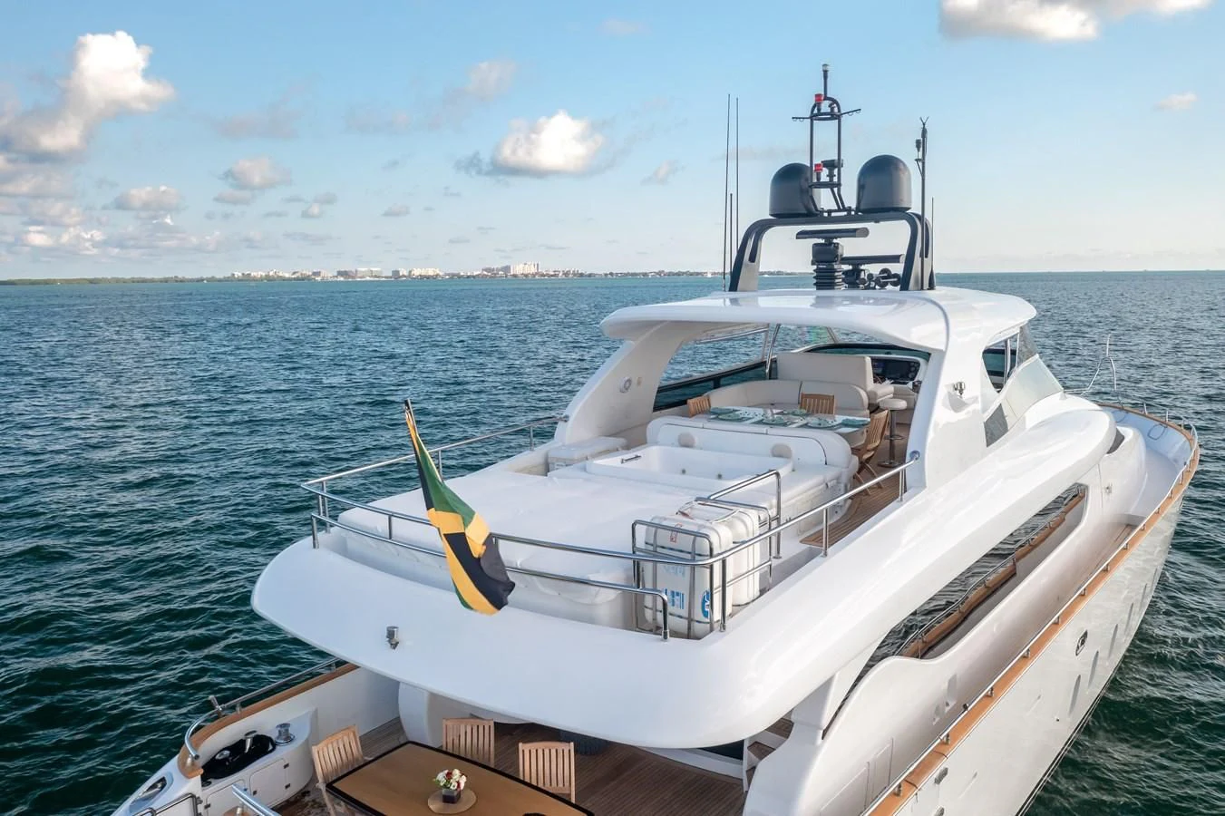 a boat on the water aboard DOMINIC Yacht for Sale