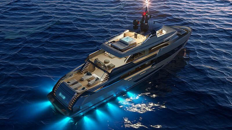 a ship in the water aboard OCEAN ANGEL Yacht for Sale