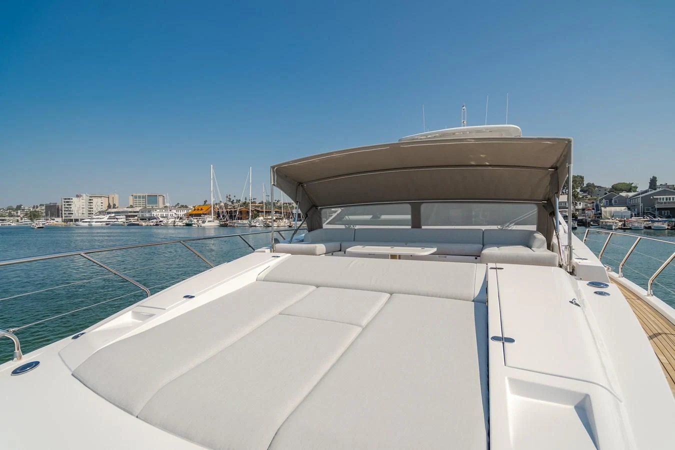 a boat on the water aboard AZIMUT 25 METRI GRANDE Yacht for Sale