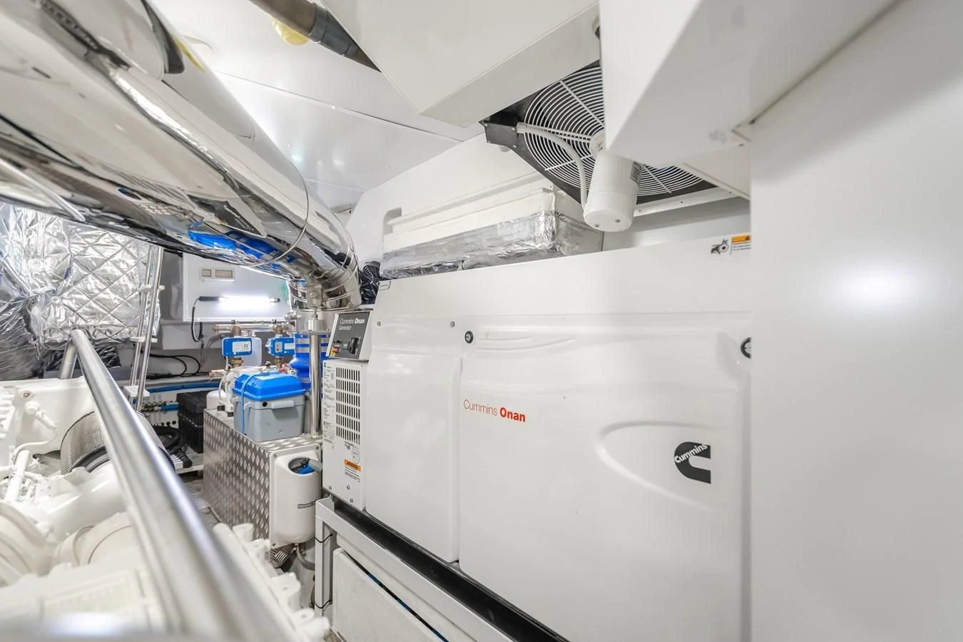a close-up of a machine aboard AZIMUT 25 METRI GRANDE Yacht for Sale