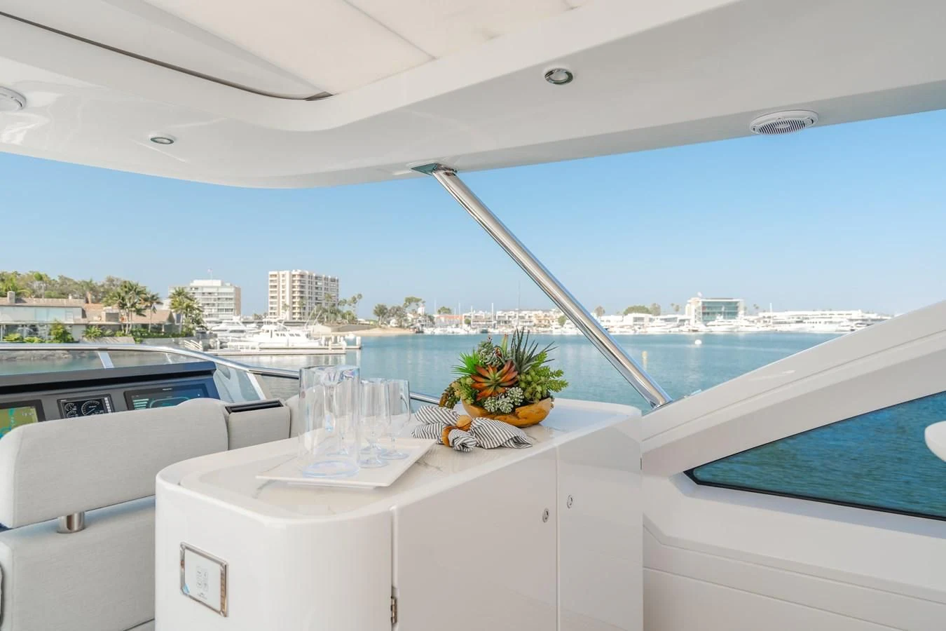 a boat on the water aboard AZIMUT 25 METRI GRANDE Yacht for Sale