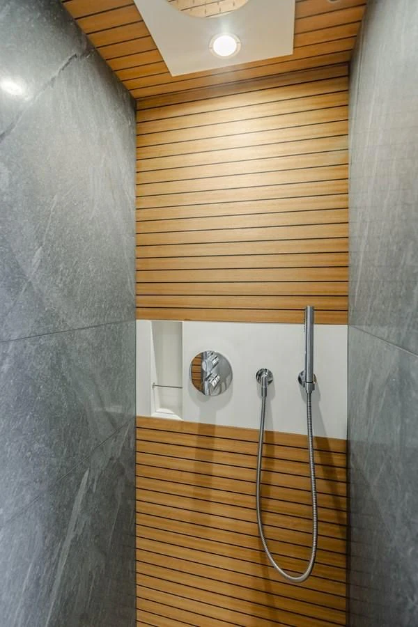 a couple of keys from a ceiling aboard AZIMUT 25 METRI GRANDE Yacht for Sale