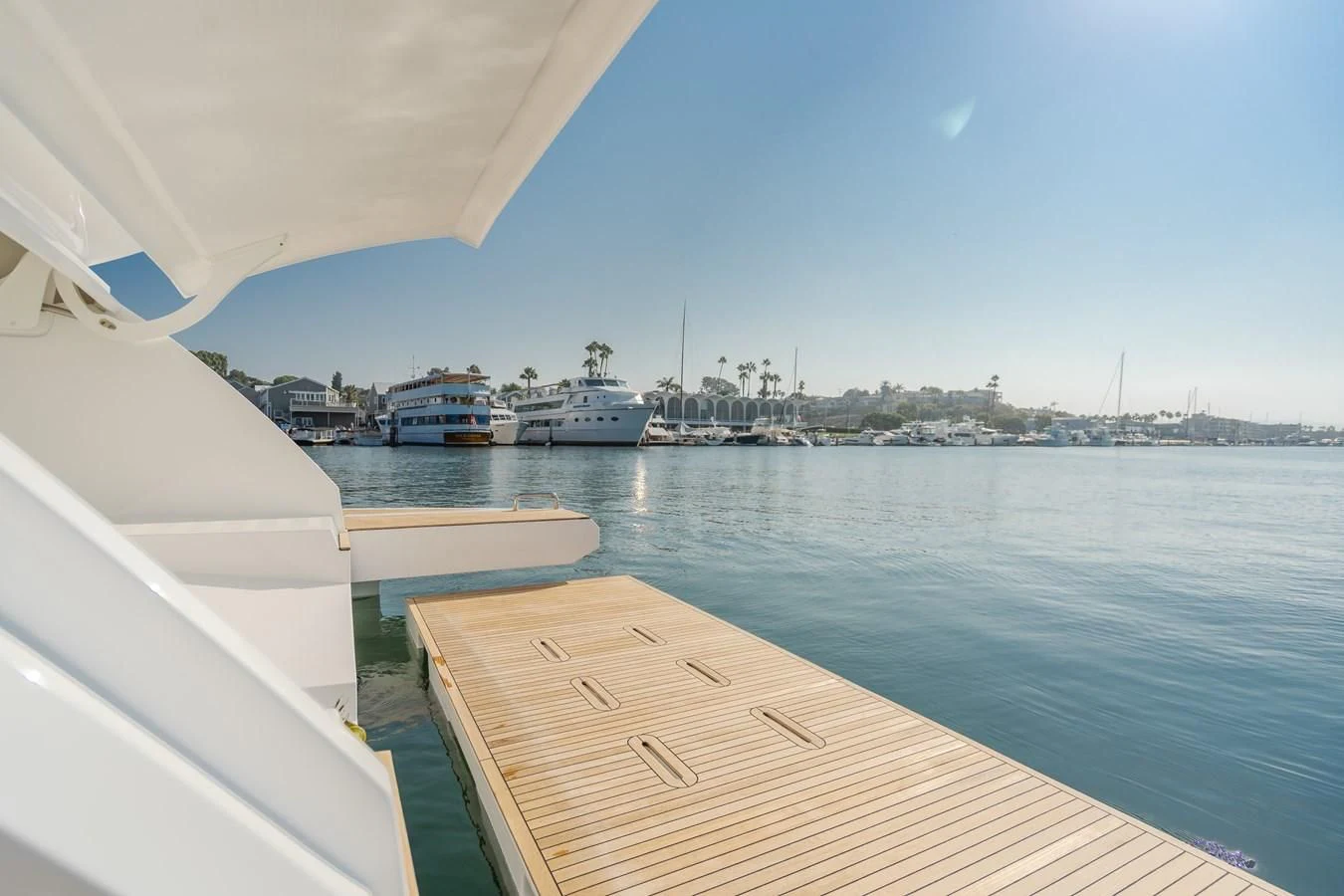 a boat is parked on the water aboard AZIMUT 25 METRI GRANDE Yacht for Sale