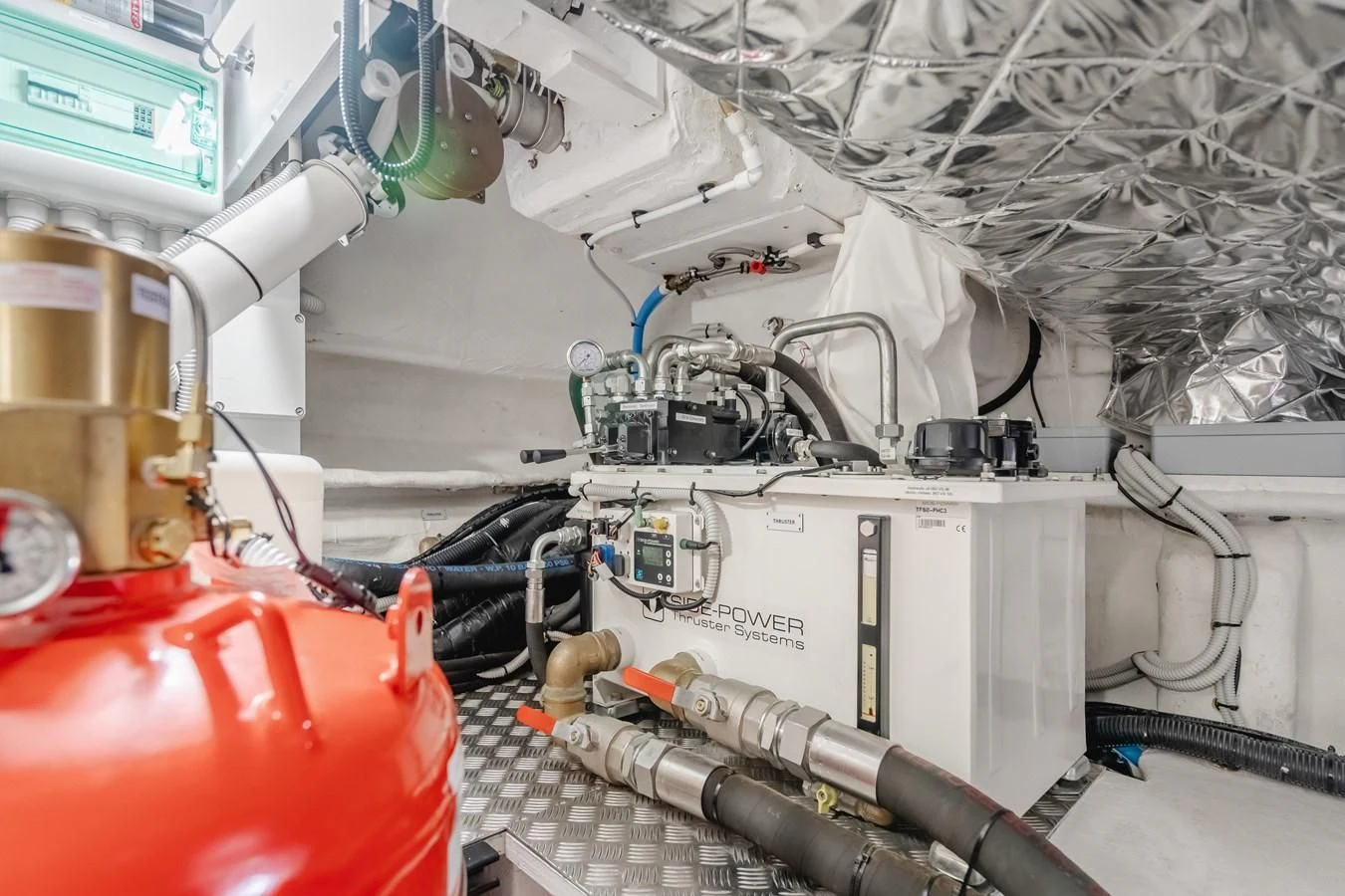 a close-up of a factory aboard AZIMUT 25 METRI GRANDE Yacht for Sale