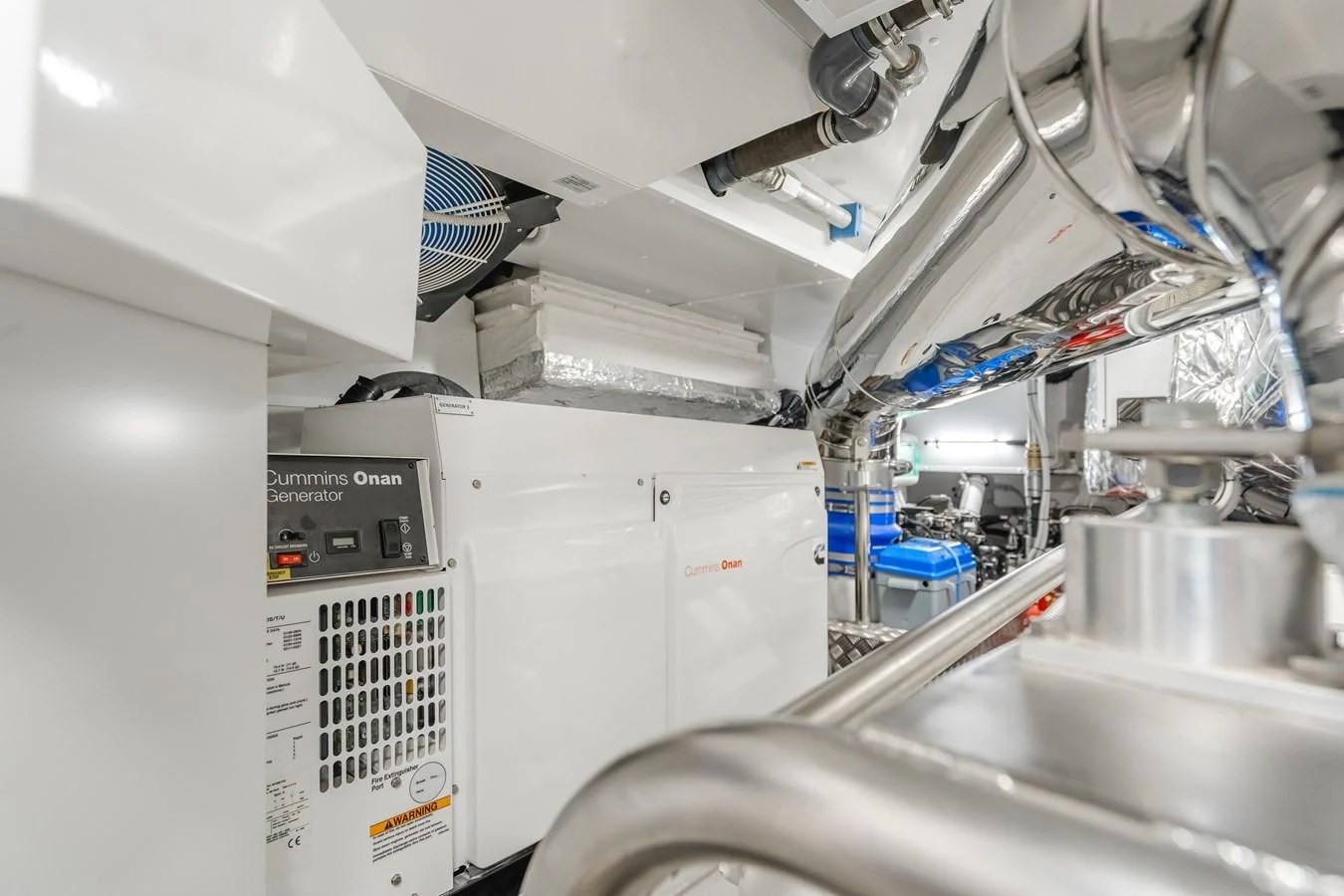a close-up of a machine aboard AZIMUT 25 METRI GRANDE Yacht for Sale