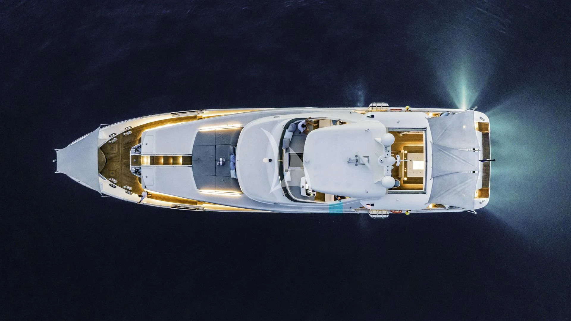 a space ship in space aboard OCEAN DRIVE Yacht for Charter