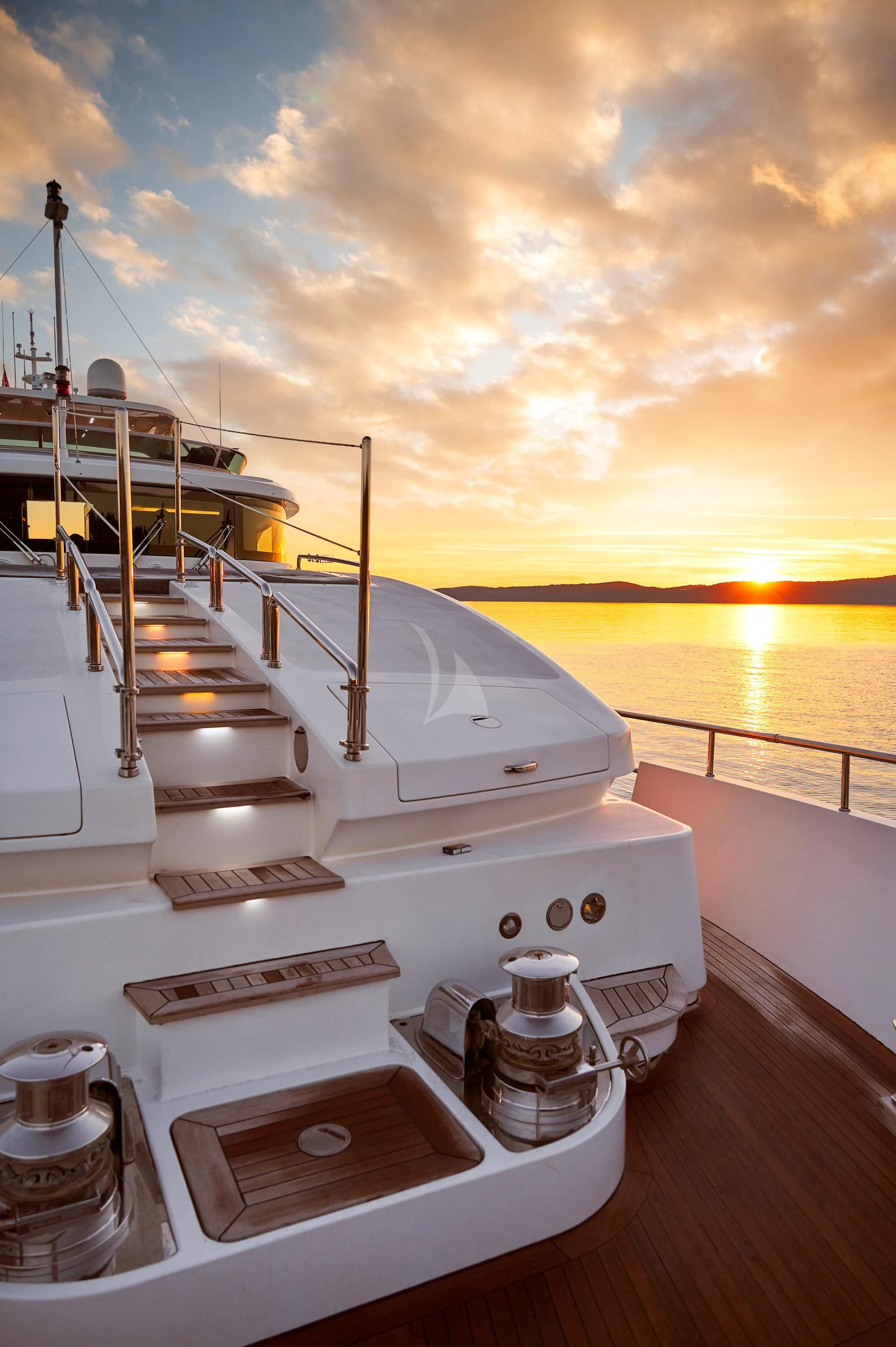 a boat on the water aboard OCEAN DRIVE Yacht for Charter