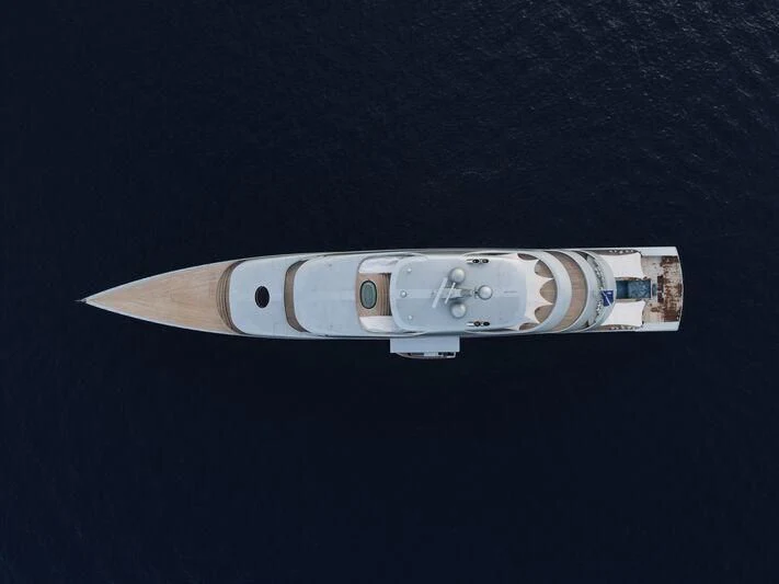 a silver metal object aboard SAVANNAH Yacht for Sale
