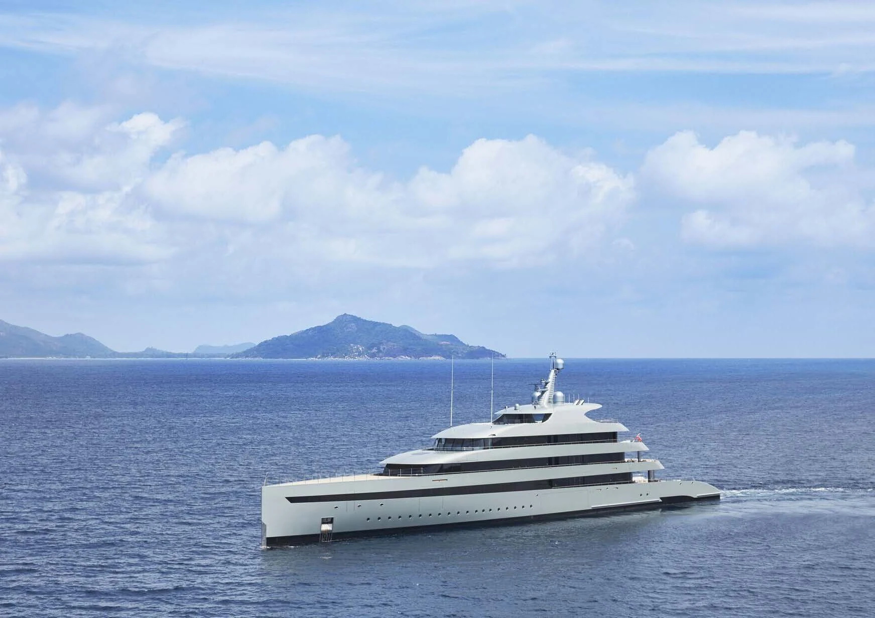 a boat in the water aboard SAVANNAH Yacht for Sale