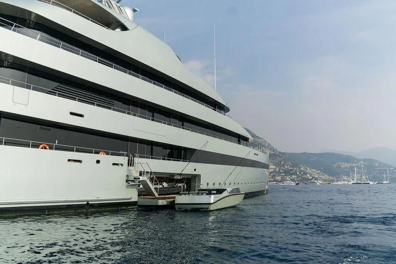 a boat on the water aboard SAVANNAH Yacht for Sale