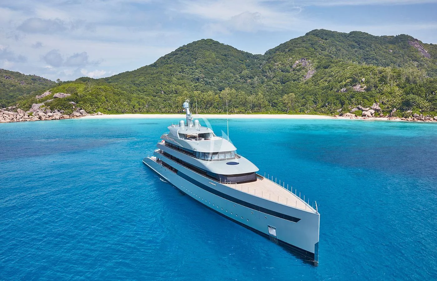 a boat on the water aboard SAVANNAH Yacht for Sale