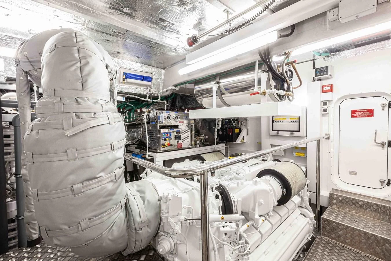 a person in a space suit aboard NEW EDGE Yacht for Sale
