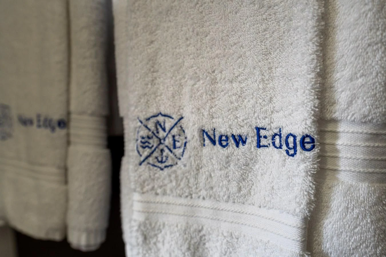 a close up of a towel aboard NEW EDGE Yacht for Sale