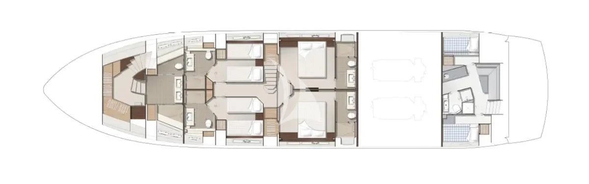 diagram, engineering drawing aboard NEW EDGE Yacht for Sale