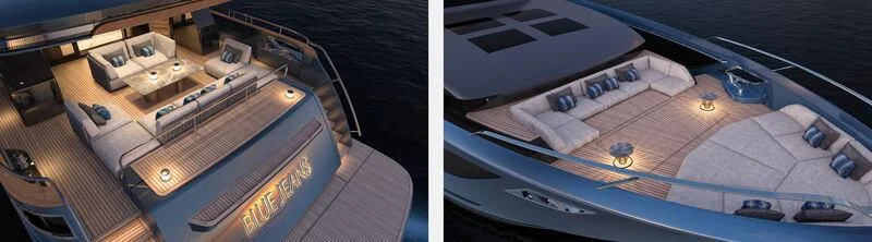 a screenshot of a video game aboard BLUE JEANS Yacht for Sale