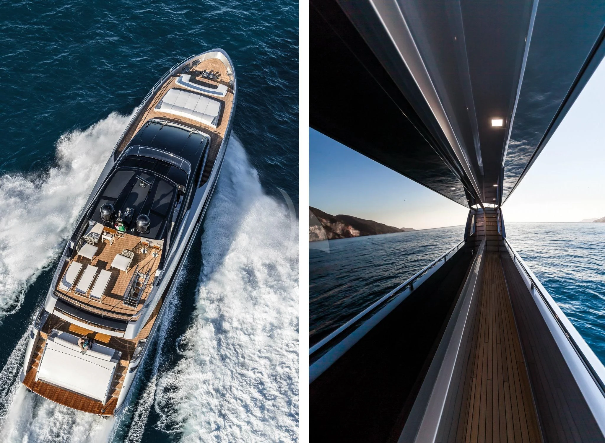 a boat on the water aboard BASILIC Yacht for Sale