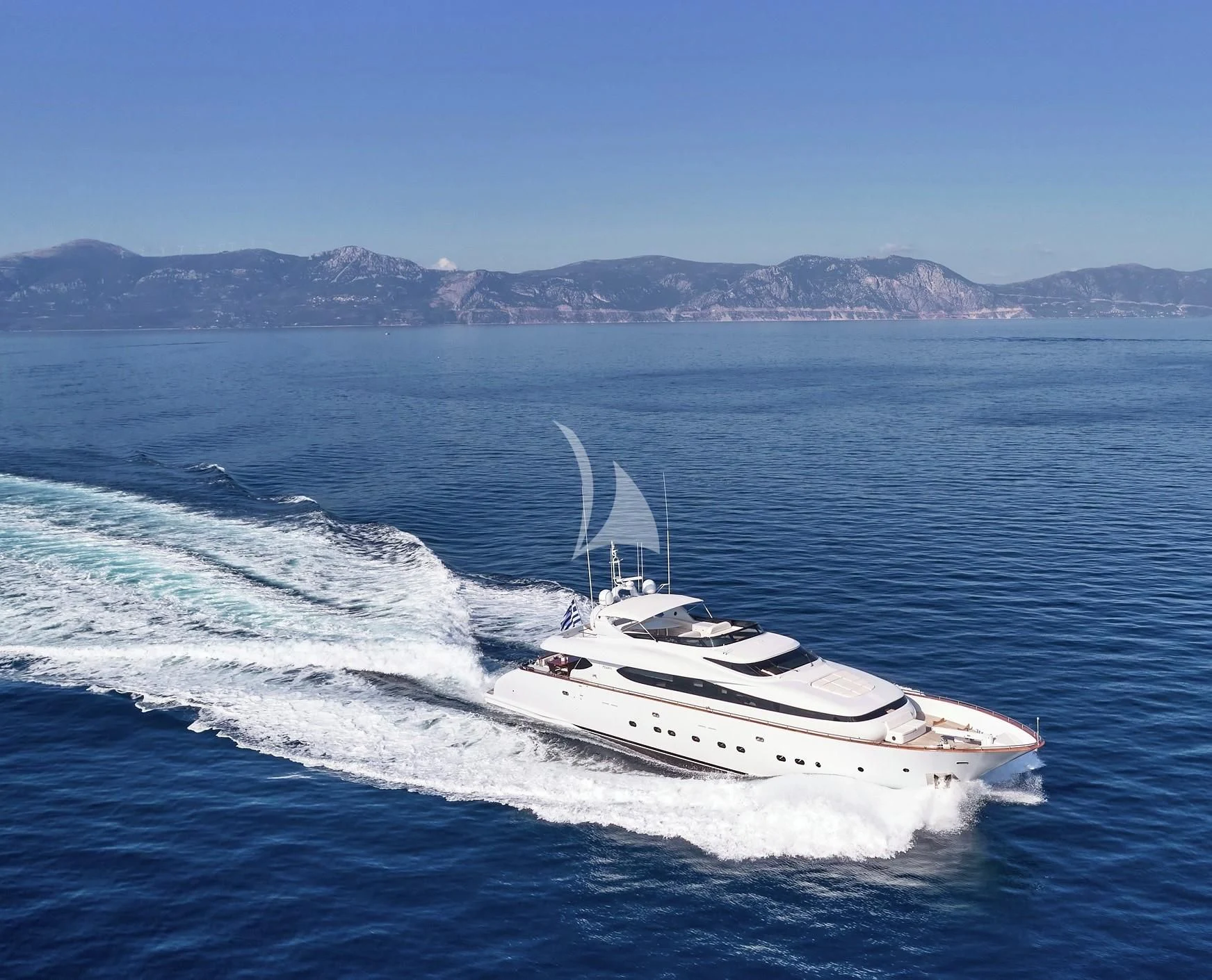 a boat on the water aboard BIANCA Yacht for Sale