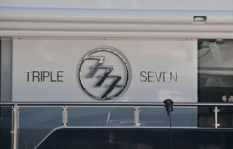 text, whiteboard aboard TRIPLE SEVEN Yacht for Sale