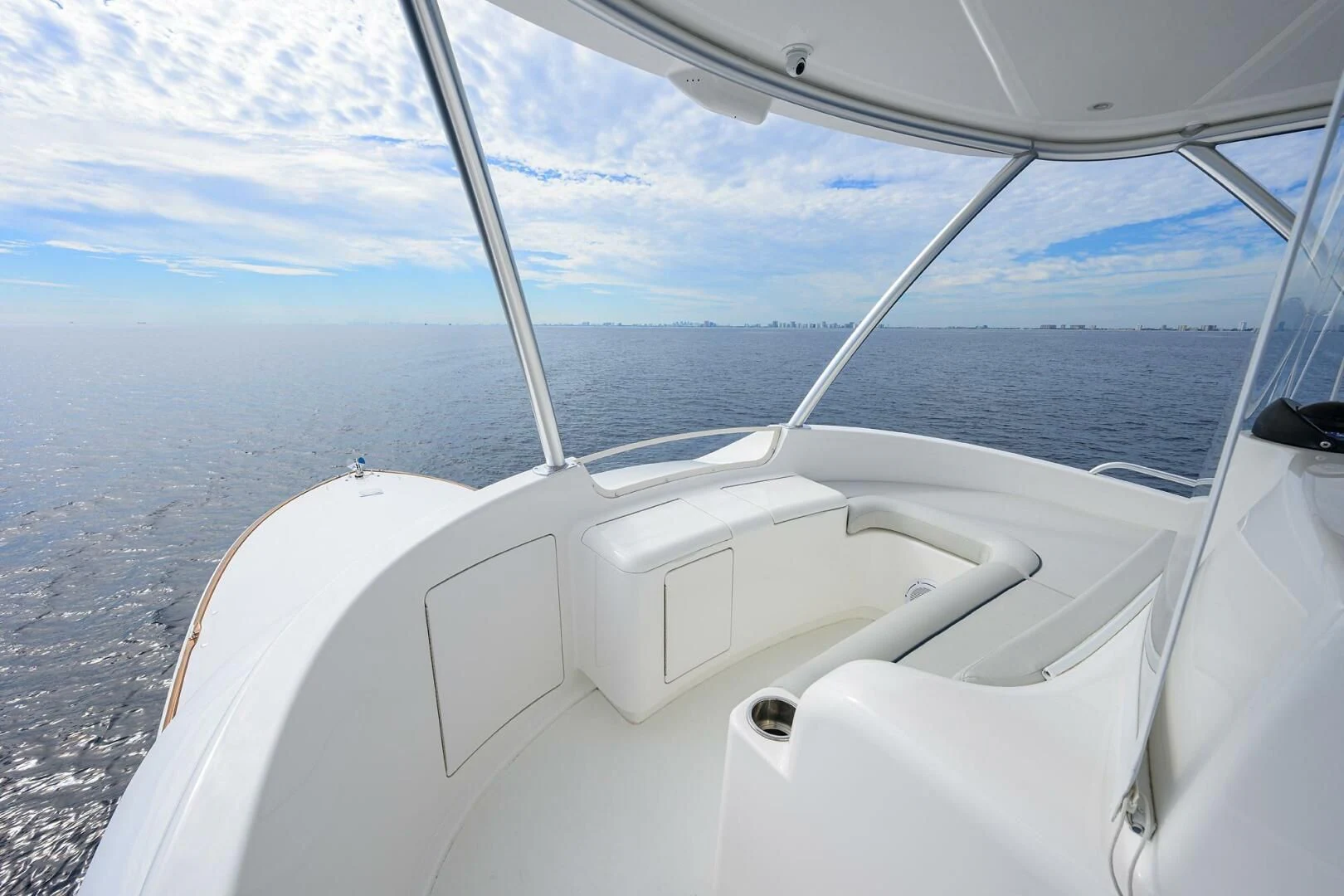 a view of the ocean from the cockpit of a plane aboard FORTY NINER Yacht for Sale