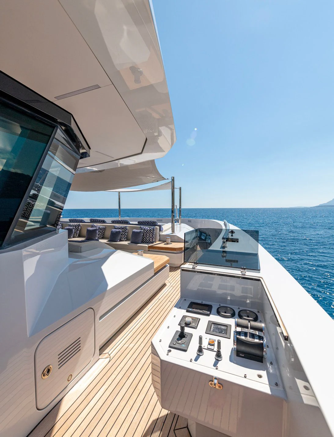 a boat on the water aboard CARITA Yacht for Sale