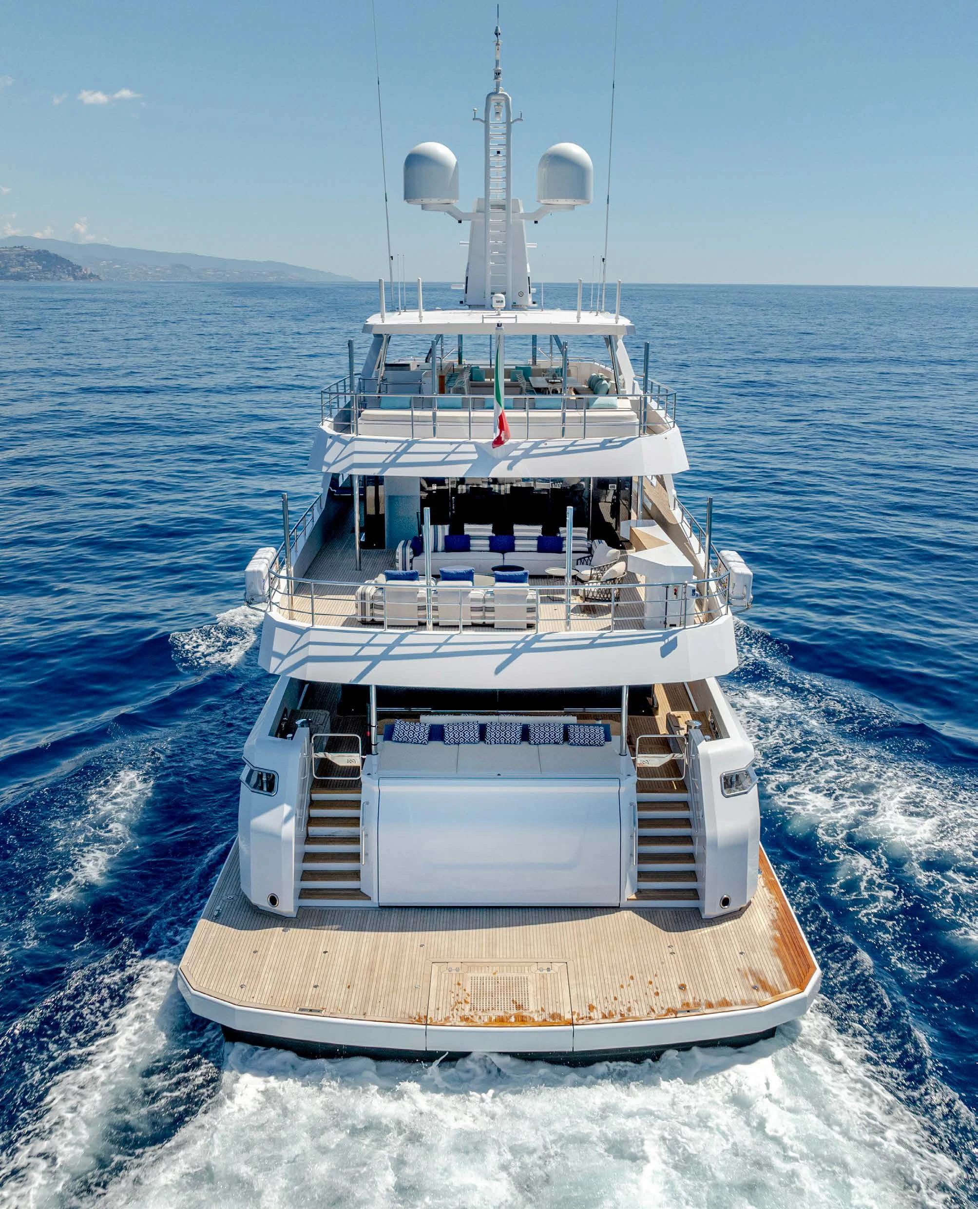 a boat on the water aboard CARITA Yacht for Sale