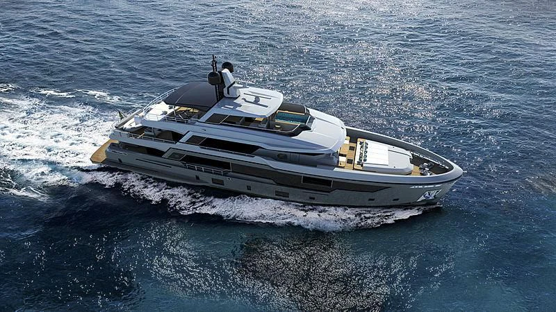 a boat on the water aboard CARITA Yacht for Sale