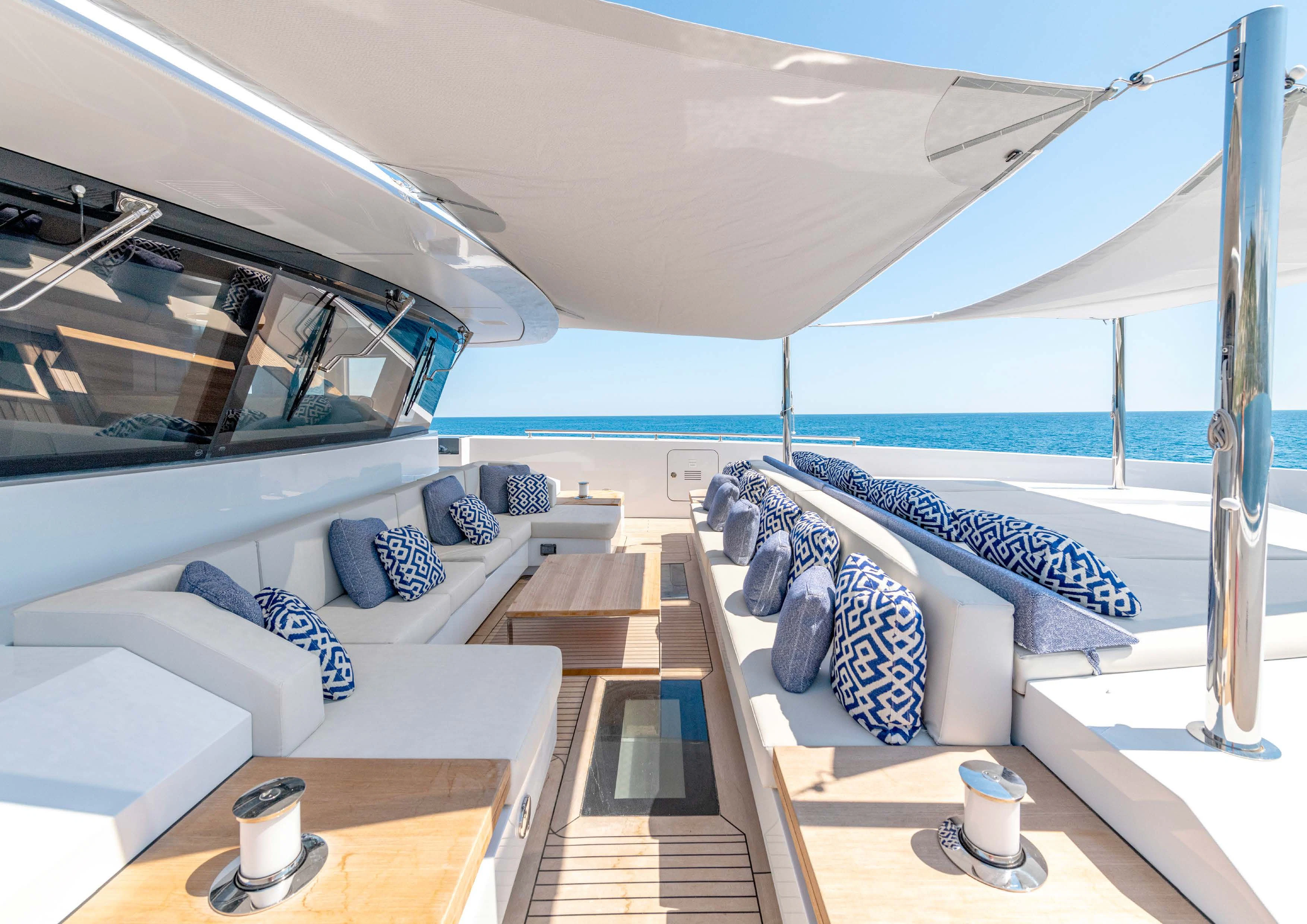 diagram, engineering drawing aboard CARITA Yacht for Sale