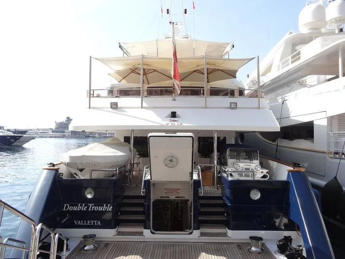 a boat on the water aboard TURQUOISE Yacht for Sale
