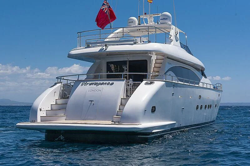 a boat on the water aboard XUMI Yacht for Charter