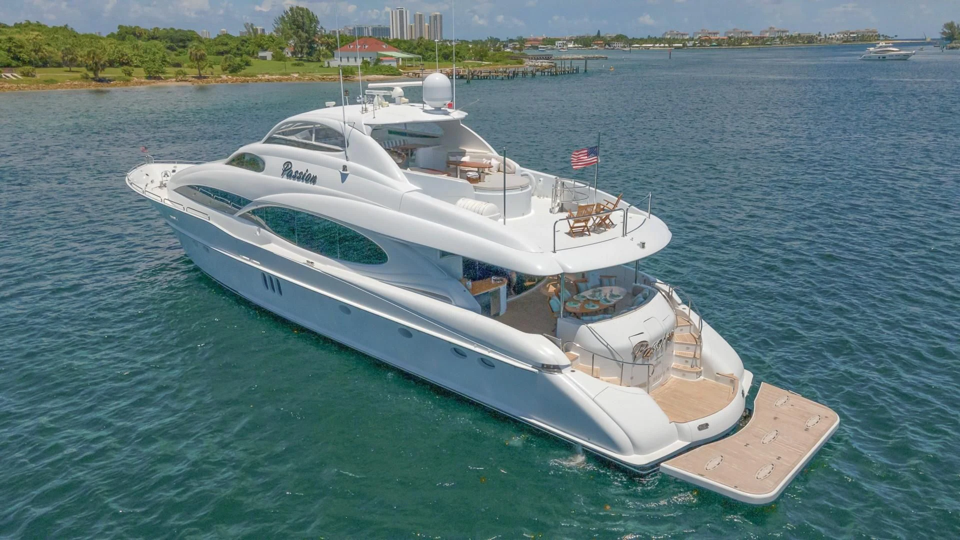 a boat on the water aboard CENTER RING Yacht for Sale