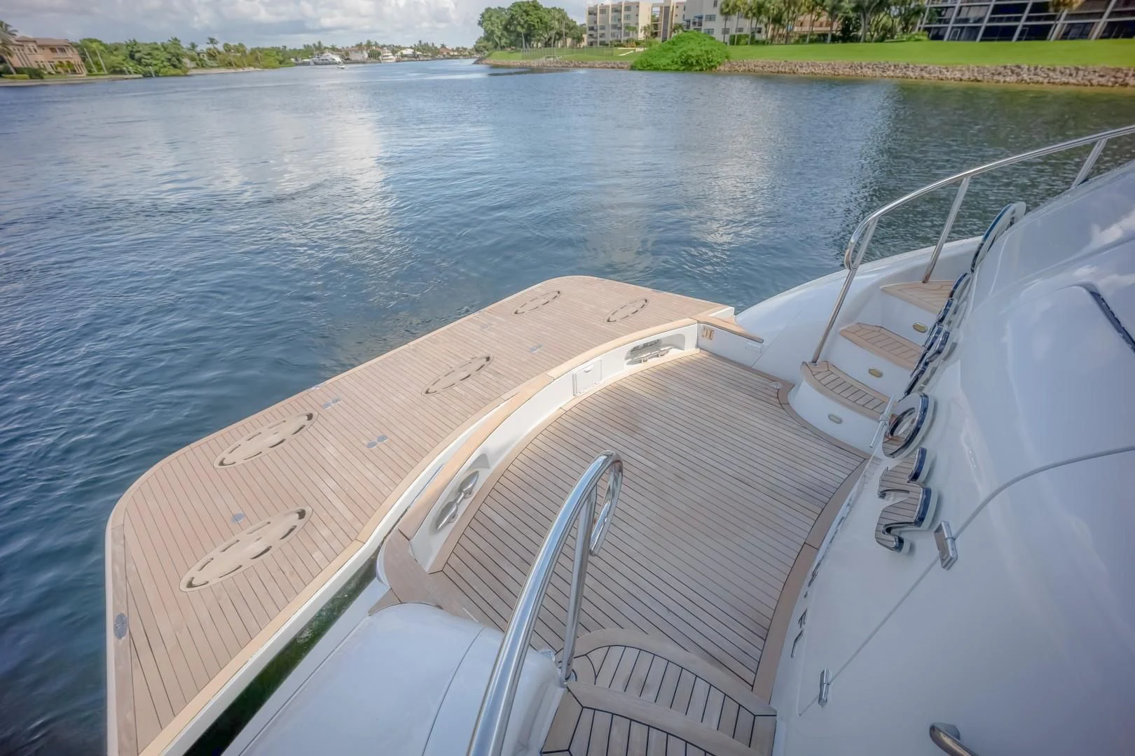a boat on the water aboard CENTER RING Yacht for Sale