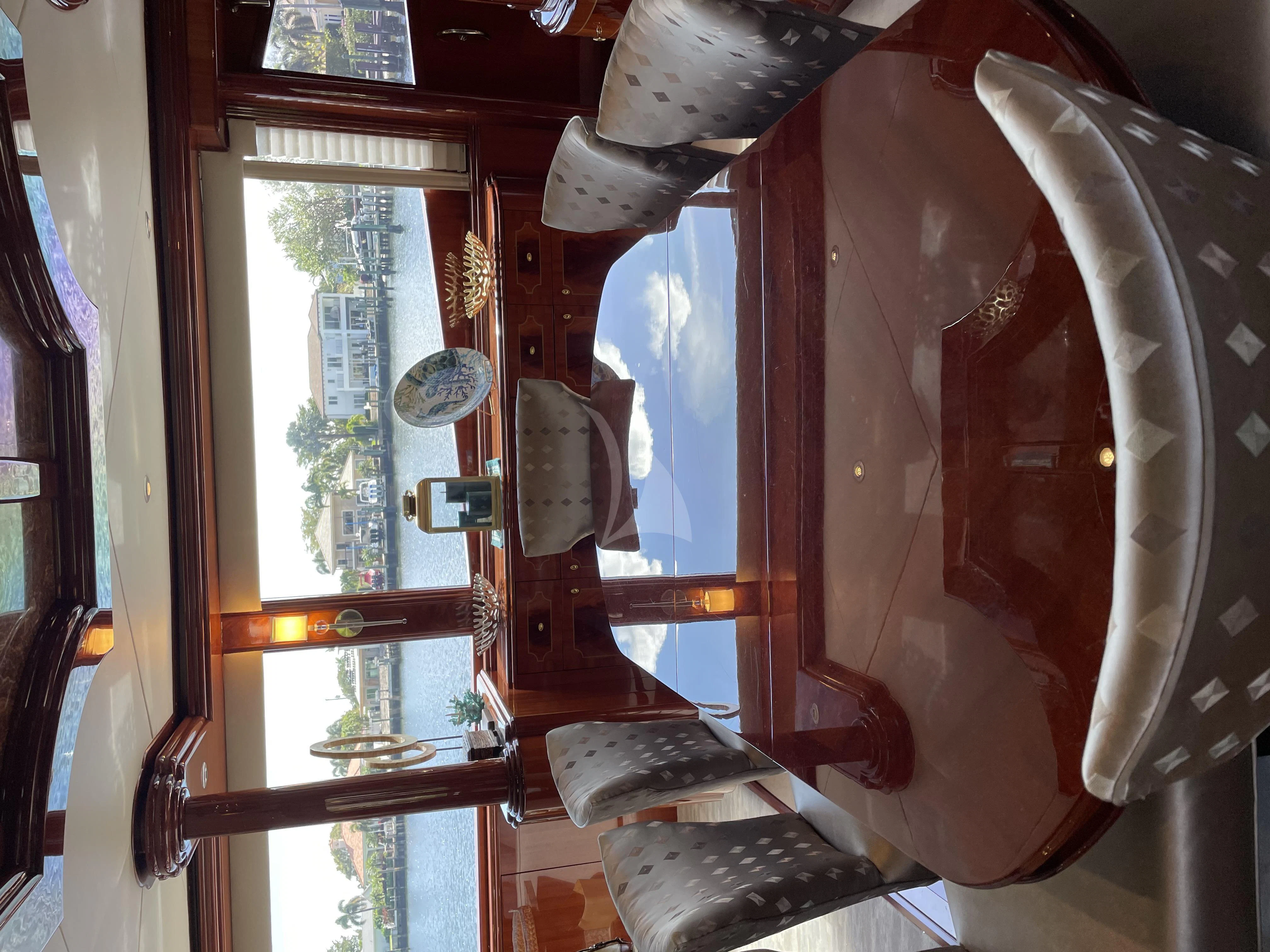 a pair of boots aboard CENTER RING Yacht for Sale