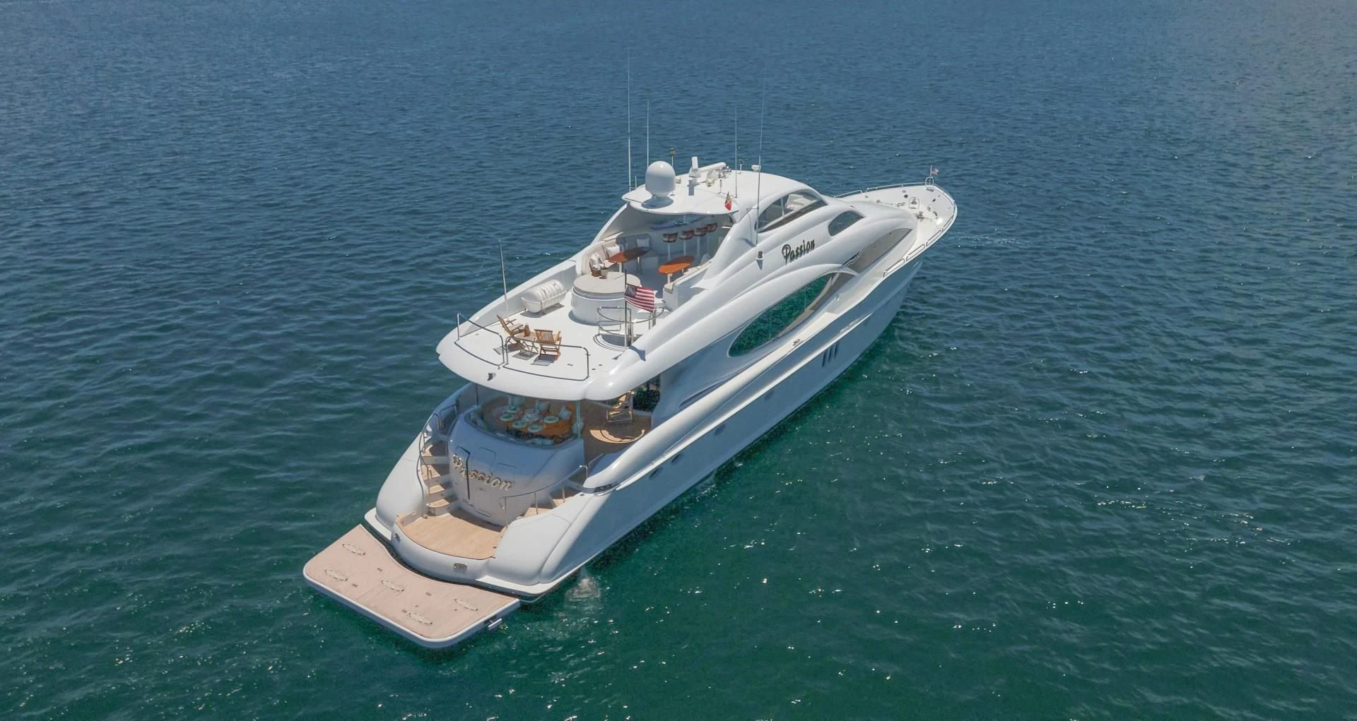 a boat in the water aboard CENTER RING Yacht for Sale