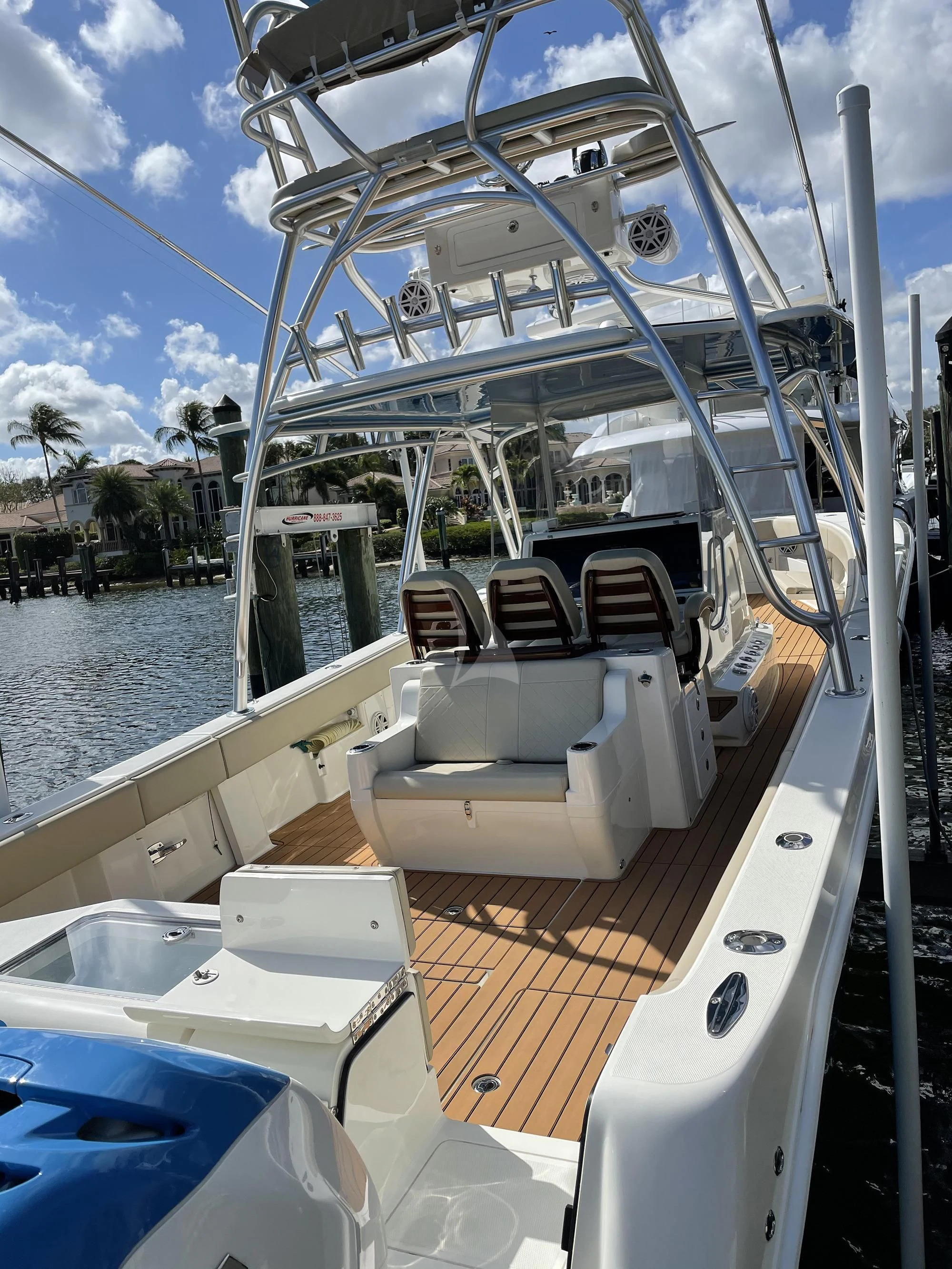 a boat on the water aboard CENTER RING Yacht for Sale