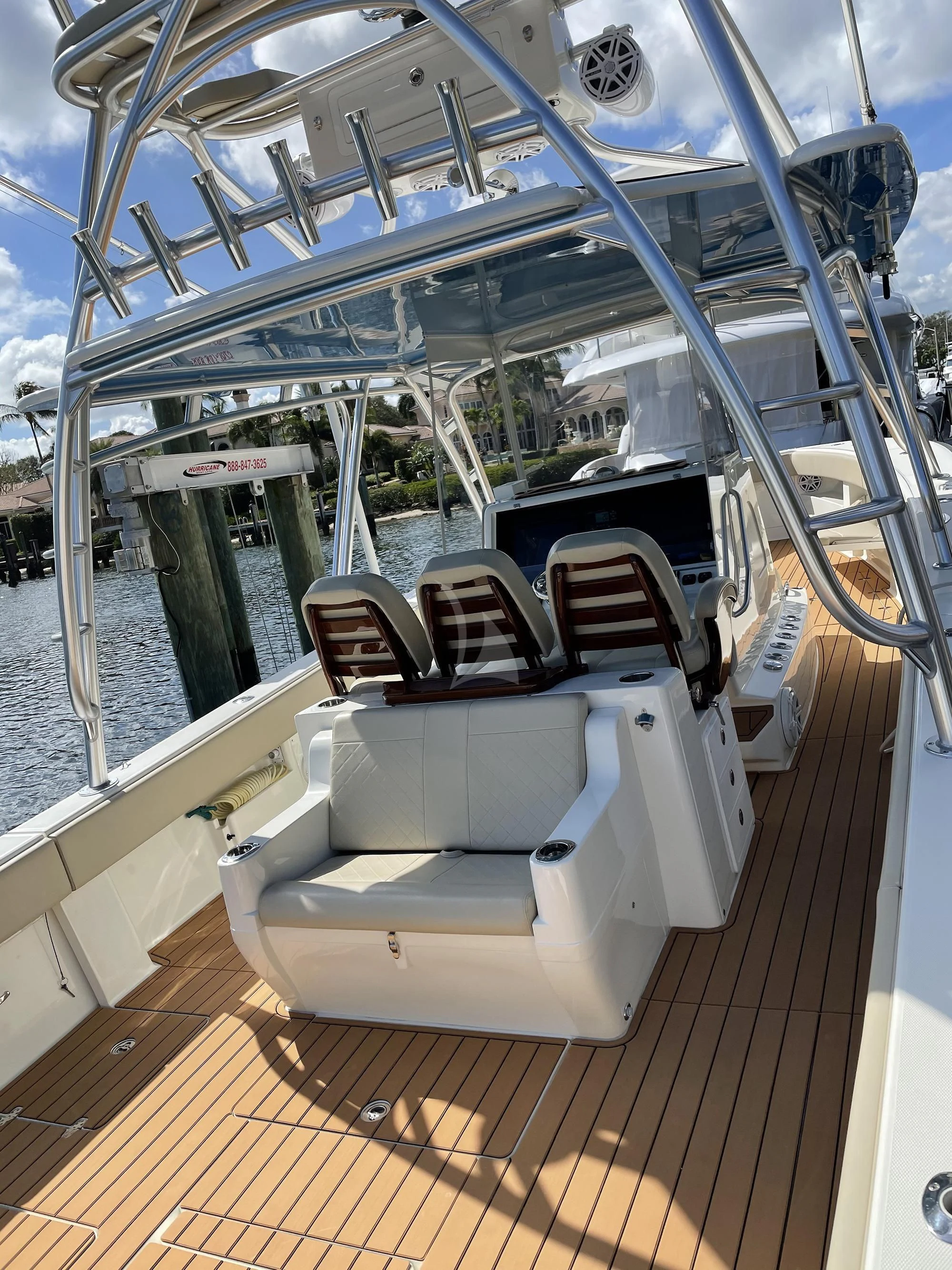 a boat on the water aboard CENTER RING Yacht for Sale