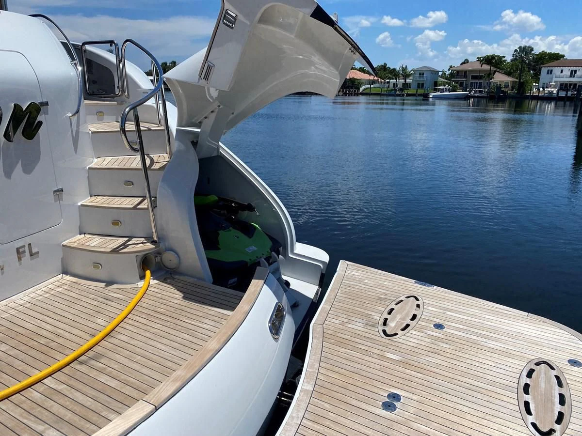 a boat on the water aboard CENTER RING Yacht for Sale