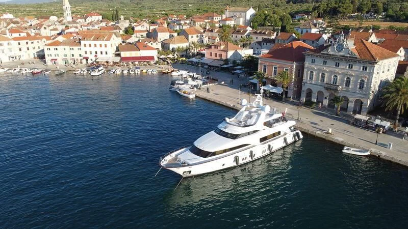 boats in the water aboard MIAMAA Yacht for Sale
