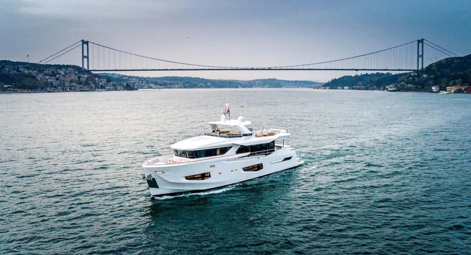 a couple of boats in the water aboard NUMARINE 26XP/24 Yacht for Sale
