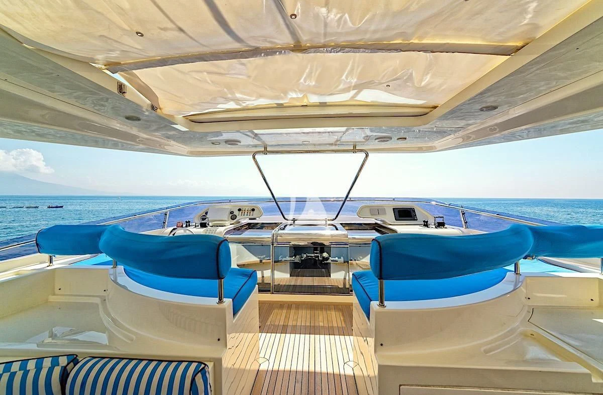 a boat on the water aboard ANNE MARIE Yacht for Sale