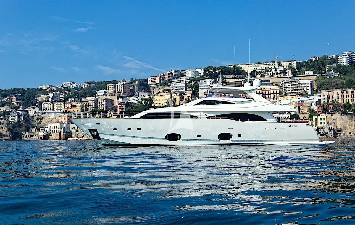 a boat in the water aboard ANNE MARIE Yacht for Sale