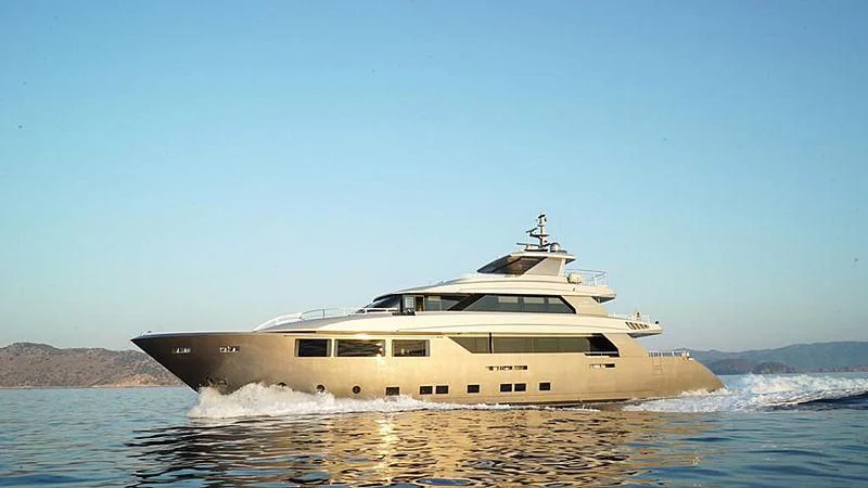 a boat on the water aboard MODUS Yacht for Sale