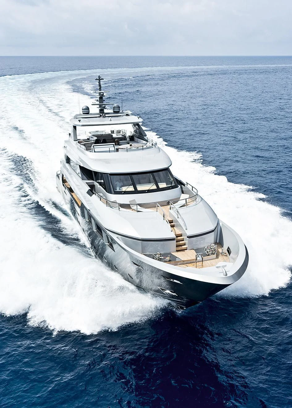 a ship on the water aboard MODUS Yacht for Sale
